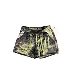 Freshman 1996 Kids Plush Soft Shorts in Seamoss M 8-10